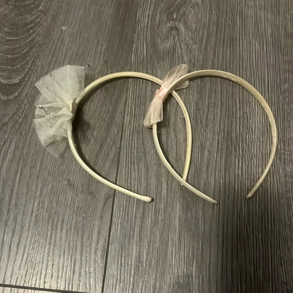 Little girl headbands in GUC crown and bow